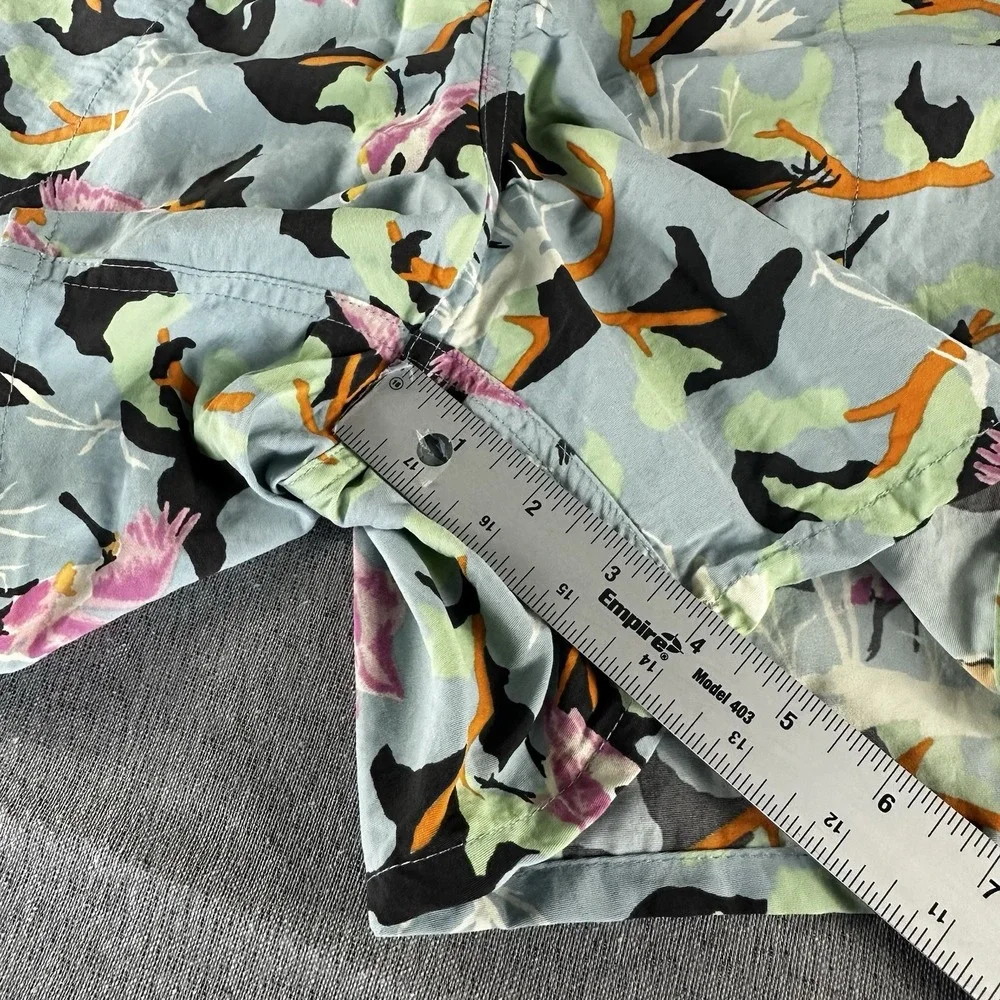 Patagonia Baggies Shorts Mens XL Colorful Bird‎ Print Lined Casual Travel Beach